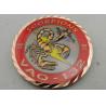 Buy cheap 3D Antique Copper Plating Brass American Personalized Coins for Awards, with Diamond Cut Edge from wholesalers
