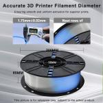 3D Printed PLA Glow Filament With High Strength Toughness 1.75mm Blue PLA