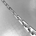 Industrial / Cleanroom Conductive PVC Vinyl Floor Tile Removable Interlocking