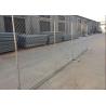Buy cheap CE Steel 6x8ft Temporary Security Fencing With Galvanized from wholesalers