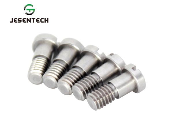 Buy cheap Small Tolerance Custom Bolts And Screws Flat Slot Head Type For Testing Equipment from wholesalers