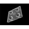 Buy cheap 50*50mm 60 Degree 4 In 1 LED Light Lens PC Material For Flood Lighting SMD7070/ 5050/4*3030 LED from wholesalers