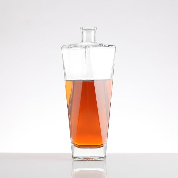 Buy cheap 300ml-1000ml Glass Bottle with Crystal White Material and Aluminum Plastic PP Collar from wholesalers