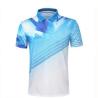 Buy cheap men's Custom Bowling Polo Shirts S-2XL solid colored Full Printed from wholesalers
