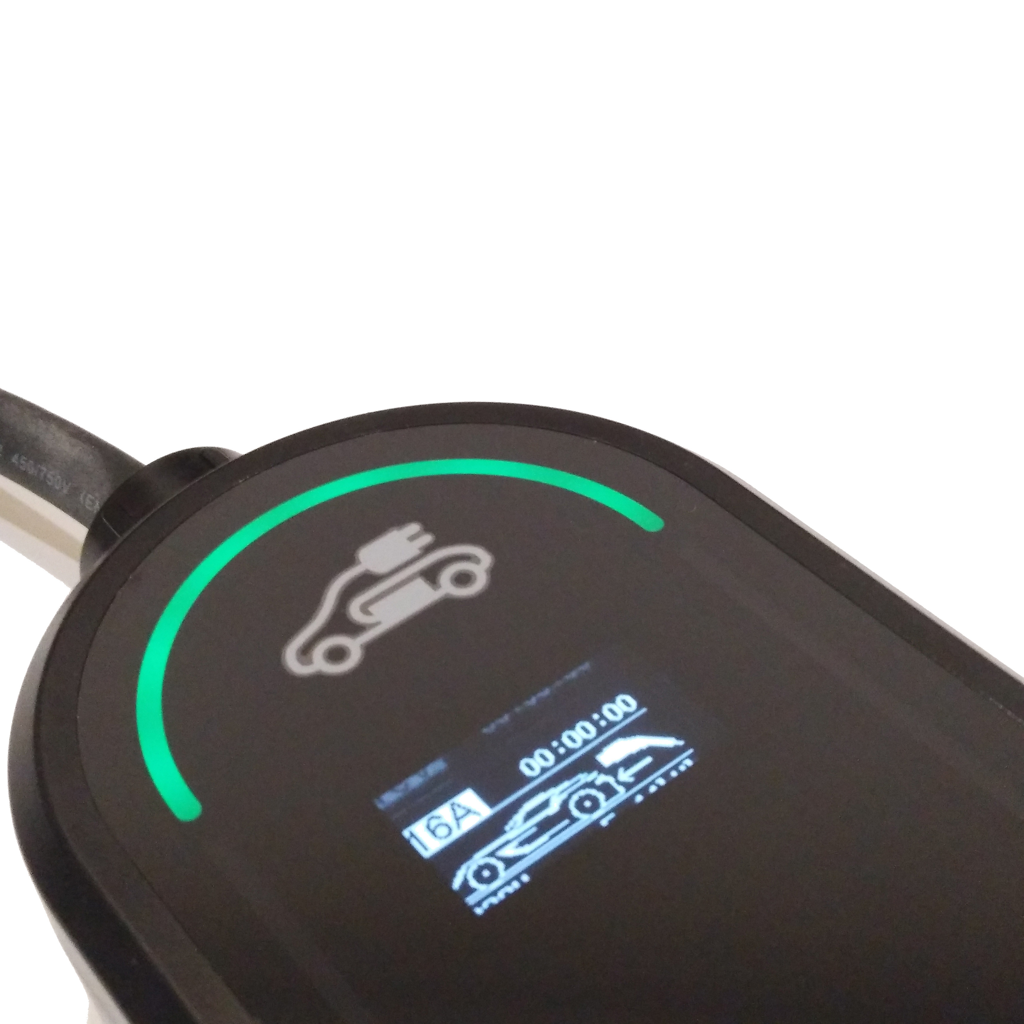 EV Car OEM Type2/Type1/GBT/NACS 3KW/7KW/11KW EV AC Portable Charger CE Certified TPU Material, IP67 Waterproof