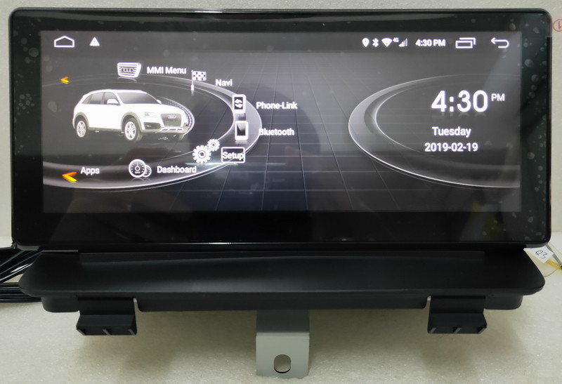Ouchuangbo 8.8 inch Audi Q3 2011-2018 car audio gps stereo android 9.0 OS 8 core 4GB 64GB whosale price