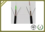 Armored Central Loose Tube Fiber Optic Cable 2 Parallel Steel Wire