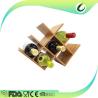 Buy cheap Premium W shaped free standing butterfly bamboo wine rack from wholesalers