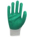 Green All Purpose Latex Grip Gloves Durable Bulk Latex Grip Gloves