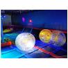 Buy cheap Customized Inflatable Kids Trampoline 0.55mm Pvc Tarpaulin Material from wholesalers