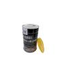 Buy cheap CMYK Printing Round Metal Tin Can Box For Black Bean Powder 420g from wholesalers