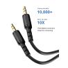 Buy cheap 3.5mm Male To Male Stereo Aux Cord 3ft 1m Tangle Free Compatible With Headphone Phone 2018 from wholesalers
