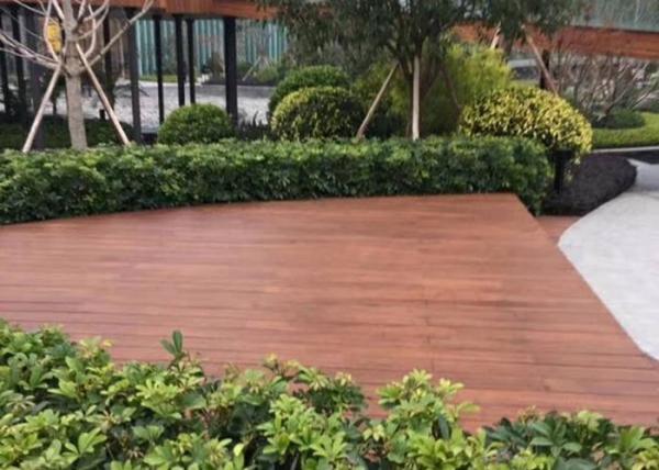 Buy cheap Fire Resistant Outdoor Wood Tile , Wood Deck Tiles Non Deformation For Boat from wholesalers