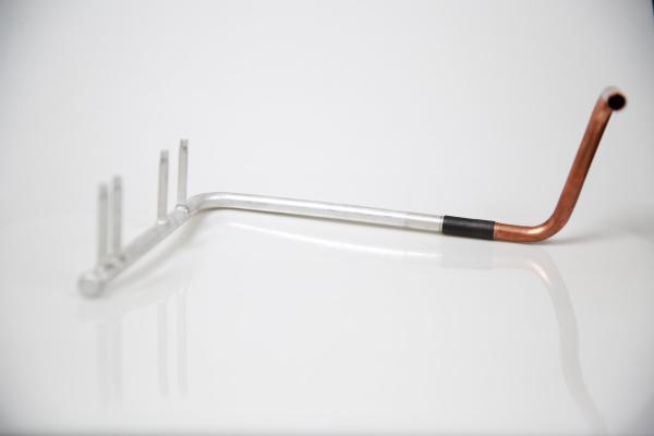 Buy cheap Reliable Copper Aluminum Connecting Pipe No Oxide Film During Welding from wholesalers
