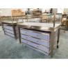 Buy cheap SS304 Jewelry Store Showcases Bronze Shop Display For Watch Glass from wholesalers