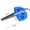 Buy cheap 20V 3 In 1 Electric Garden Blower Adjustable Tubes Electric Handheld Leaf 50 To 130MPH from wholesalers