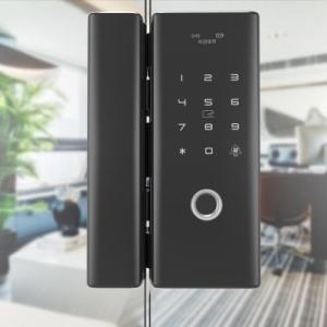Buy cheap M9 Office door lock|Glass door lock-office fingerprint lock-glass door password-glass door electronic lock from wholesalers