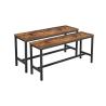 Buy cheap Dining Benches for Sale, Set of 2 Dining Benches, Industrial Style Dining Benches, Kitchen Furniture, UKTB33X from wholesalers