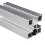 Silvery Anodized Aluminum Extrusion Profiles T Slot Aluminum Profile For