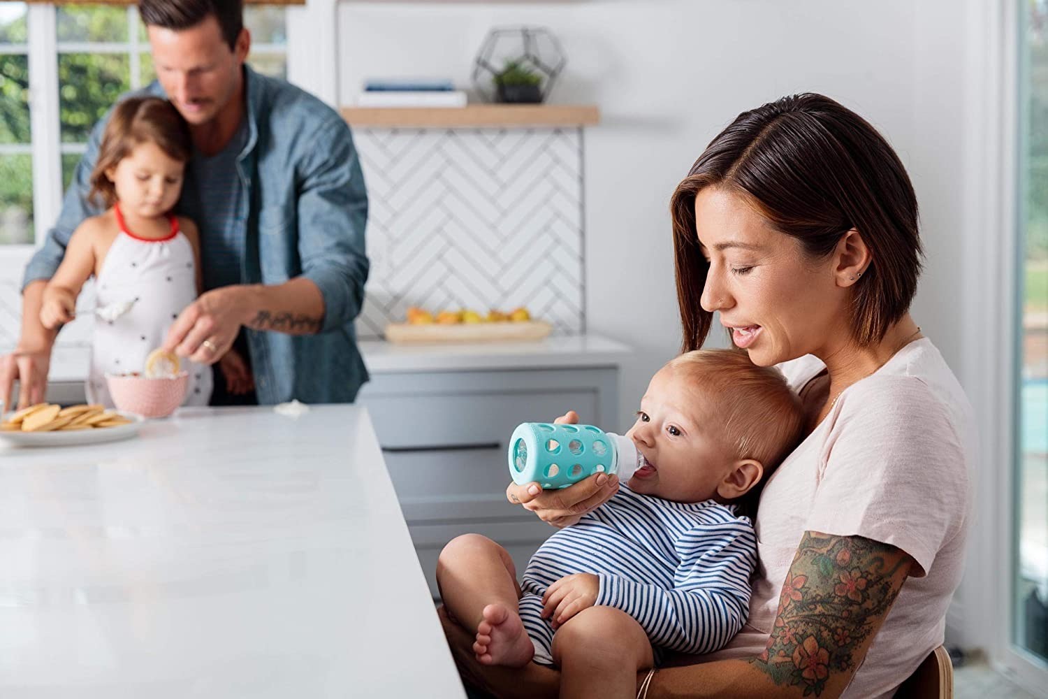Harmless Durable Silicone Squeeze Feeder , Multipurpose Silicone Dispensing Spoon