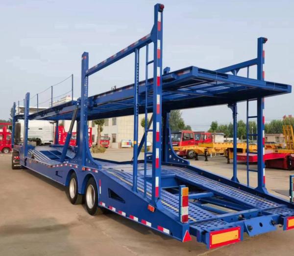 Buy cheap Two-Axle Air Suspension Car Carrier Trailer Car Transport Semi-Trailer Can Transport 6-10 Cars from wholesalers