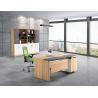 Buy cheap Fashionable Office Executive Desk With Filing Cabinet Customized Size from wholesalers