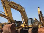 excavator used komatsu PC850 excavator change rock arm crushing hammer Komatsu
