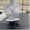 Buy cheap New Arrival Trendy High Polish Newest Gold Color Stainless Steel Earring ,Necklace , Bracelet Sets For Lady from wholesalers