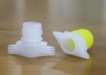 Convenient Rotation Plastic Spout Caps , 23mm HDPE Food Grade Baby Food Pouch
