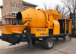 Small Hydraulic Diesel Concrete Pump Trailer Mounted Wear Resistant Alloy Made