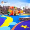Buy cheap 1.2g/cm3 Playground Flooring For Garden Playground Surfaces Rubber Kids Playground from wholesalers