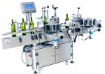 Double Heads Automatic Bottle Labeling Machine PLC Controled 1.5kw