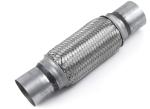2.5" X 8" 12" Overall Length 201 Stainless Steel Exhaust Flex Pipe For