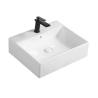 Buy cheap Bathroom Luxury Ceramic Countertop Basins Wall Mounted 150mm Depth from wholesalers
