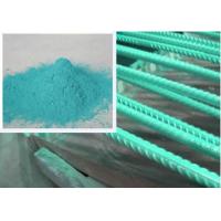 Buy cheap Metallic Green Rebar Epoxy Coating Penetration Resistance Less Funnelled product