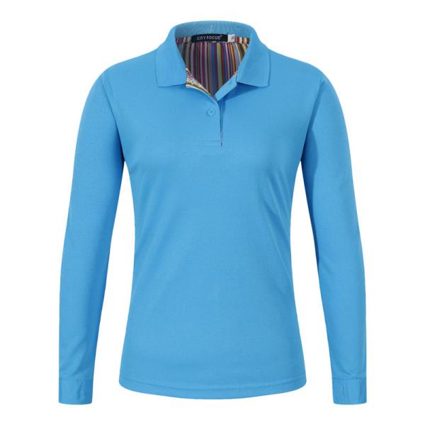 Buy cheap Classic Rainbow Long Sleeve Polo Shirt Custom from wholesalers