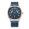 Buy cheap 44mm Large Dial Ultra Thin Quartz Movement Watch With Calendar Unique Hollow from wholesalers