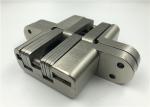Mini Wooden Box Satin Nickel Heavy Duty Hidden Hinges , Concealed Gate Hinges