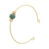 Buy cheap Adjustable 18k Gold Bangle Kids Round Ball Zircon Rhinestone Bangle Bracelet from wholesalers