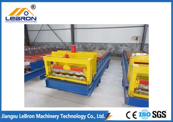 Buy cheap 15-20m/min Glazed Roof Tile Roll Forming Machine For Industrial / Civilian Constructions from wholesalers