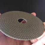 4 Inch Transitional Diamond Toolings 100mm Wet Granite Polishing Pads