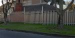 2.0m D / W Section Palisade Fencing , Palisade Fencing Pales Colorful Galvanized