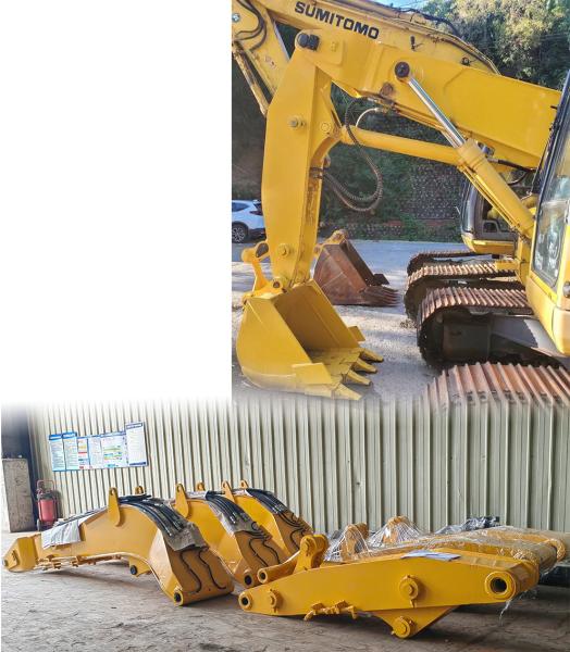 Buy cheap Mining Construction Extension Short Reach Cat Komatsu Kobelco Excavator Arm for Tunneling Tunnel from wholesalers