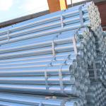 S355JR 4 Inch Galvanized Steel Pipe Sch40 3PE Anti Corruption Coated