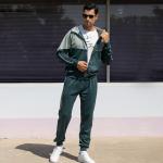 Large Size Casual Tracksuit Hooded Sports Leisure Sports Suit
