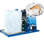 80KW Industrial Ice Machines for Chicken Production Enhance Your Production Line