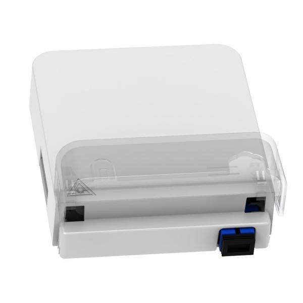 Buy cheap 115*86*22mm Fiber Optic Socket Panel for Compact Indoor FTTH Network Installation from wholesalers