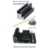 Buy cheap 3 - 5mm Thick Dome Extrusion Aluminium Alloy Profile For Hemispherical Sunroom Tent Frame from wholesalers
