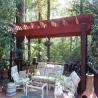 Buy cheap Coffee Decorative Timber WPC Pergola Grooving Surfacec Outdoor Garden 5M from wholesalers