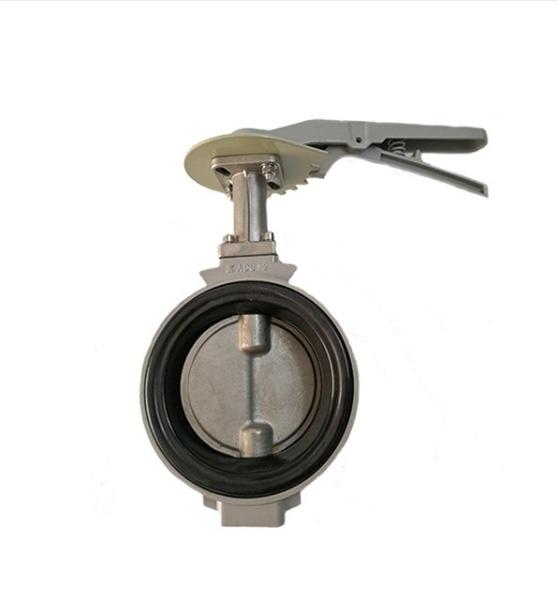 Buy cheap BUTTERFLY Design Aluminium Alloy Wafer Butterfly Valve with Ductile Iron Body Material from wholesalers